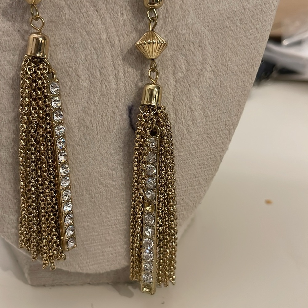 BaubleBar Gold Lariat Necklace - Picture 5 of 5
